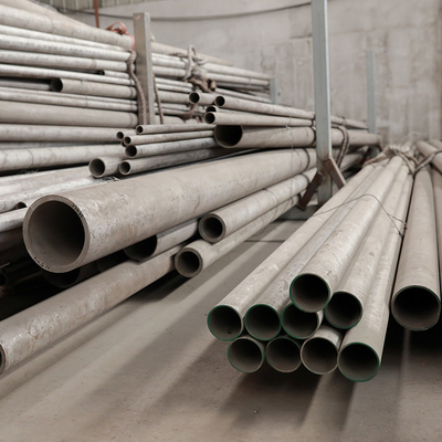 Length 5.8m Stainless Steel Seamless Pipe Round Tube 304 316L 300 Series