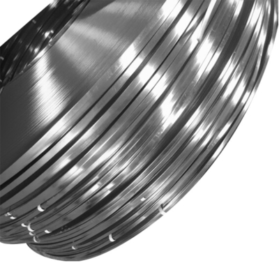 0.08mm 20mm Flat Stainless Steel Metal Strip Duplex Hardened Tempered